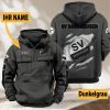 SV Sandhausen Individueller Name Neue Edition Halb-Zip-Hoodie