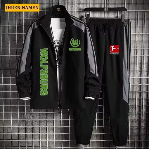 VfL Wolfsburg Individueller Name Fan Edition Jacke und Hose