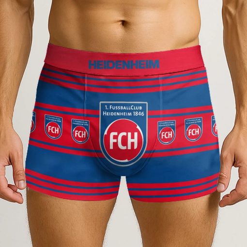 Herren-Boxershorts 1. FC Heidenheim Individueller Name Neue Edition