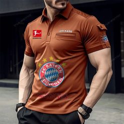 Bayern München Individueller Name Sportausgabe Signature-Poloshirt