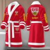 VfB Stuttgart Individueller Name Neue Edition Fleece-Bademantel