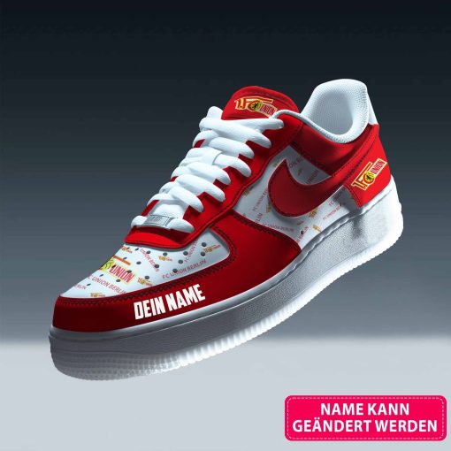 1. FC Union Berlin Individueller Name Sportlicher Stil AF1 Sneaker