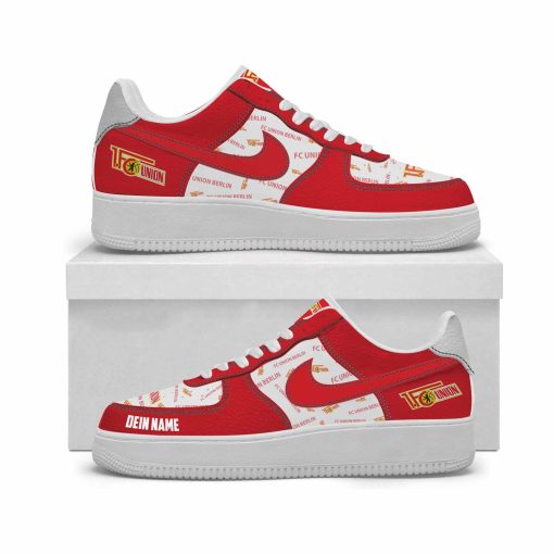 1. FC Union Berlin Individueller Name Sportlicher Stil AF1 Sneaker
