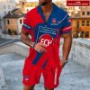 1. FC Heidenheim Individueller Name Neue Edition Zip-Polo und Sportshorts