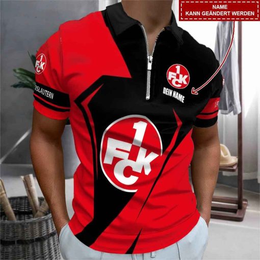 1. FC Kaiserslautern Individueller Name Neue Edition Zip-Polo und Sportshorts