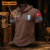 1. FC Magdeburg Individueller Name Neue Edition Polo mit Kapuze