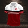 1. FSV Mainz Individueller Name Neuer Stil Gestreiftes Poloshirt