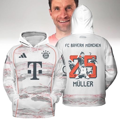 Bayern München Champions 25 Müller Alltagsstil
