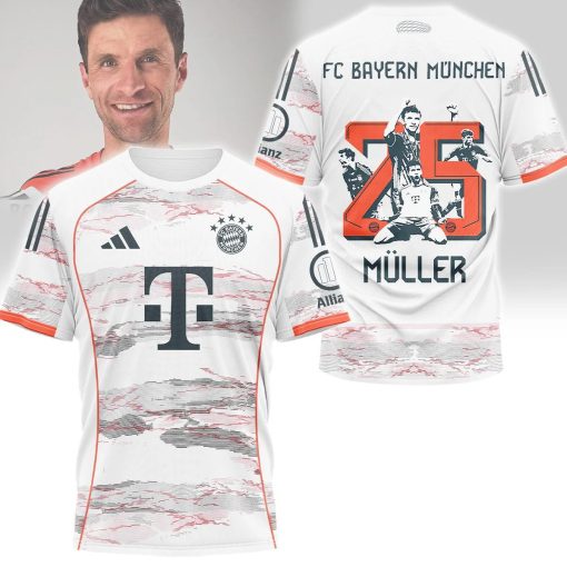 Bayern München Champions 25 Müller Alltagsstil