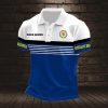Eintracht Braunschweig Individueller Name Neuer Stil Gestreiftes Poloshirt
