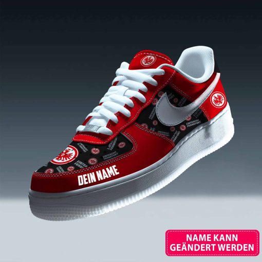 Eintracht Frankfurt Individueller Name Sportlicher Stil AF1 Sneaker
