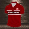 Eintracht Frankfurt Neuer Stil Gestreiftes Poloshirt