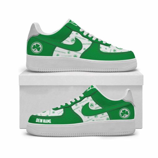 SpVgg Greuther Fürth Individueller Name Sportlicher Stil AF1 Sneaker