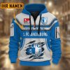 1. FC Magdeburg Individueller Name Neue Version Dynamik Hoodie