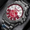 1. FC Nürnberg Individueller Name Geschenk für Fan Stahlsturm Uhr