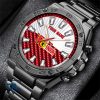1. FC Union Berlin Individueller Name Geschenk für Fan Stahlsturm Uhr