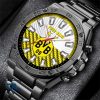 Borussia Dortmund Individueller Name Geschenk für Fan Stahlsturm Uhr