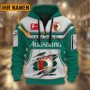 FC Augsburg Individueller Name Neue Version Dynamik Hoodie