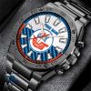 FC Hansa Rostock Individueller Name Geschenk für Fan Stahlsturm Uhr