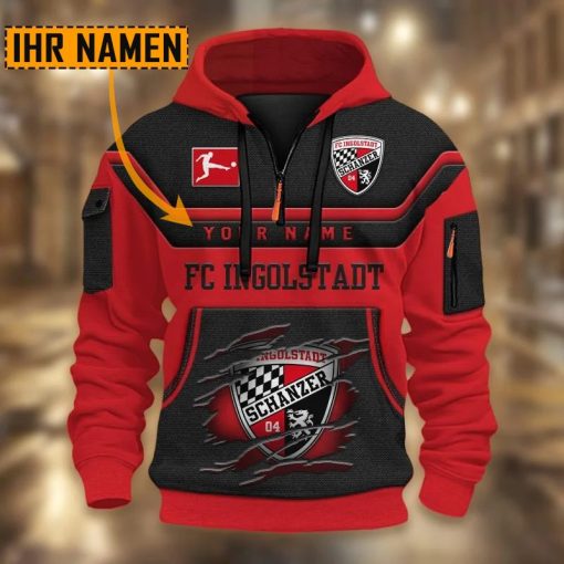 FC Ingolstadt 04 Individueller Name Neue Version Dynamik Hoodie FC Ingolstadt 04 Individueller Name Neue Version Dynamik Hoodie