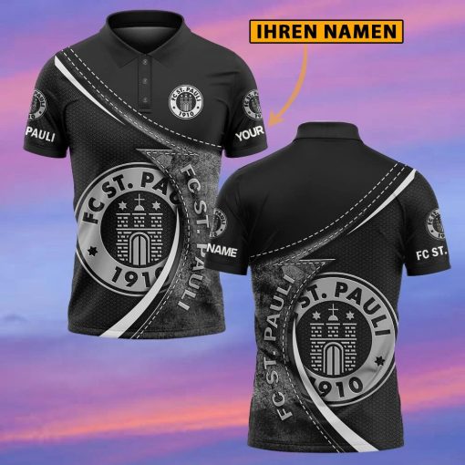 FC St. Pauli Individueller Name Fan Edition Alltagsstil