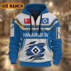Hamburger SV Individueller Name Neue Version Dynamik Hoodie