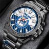 Hertha BSC Individueller Name Geschenk für Fan Stahlsturm Uhr
