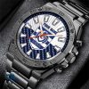 MSV Duisburg Individueller Name Geschenk für Fan Stahlsturm Uhr