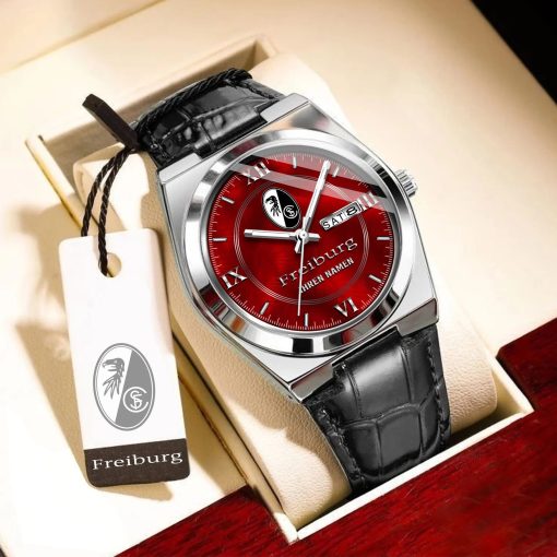 SC Freiburg Individueller Name Neue Version Signature-Uhr