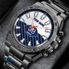 VfB Oldenburg Individueller Name Geschenk für Fan Stahlsturm Uhr