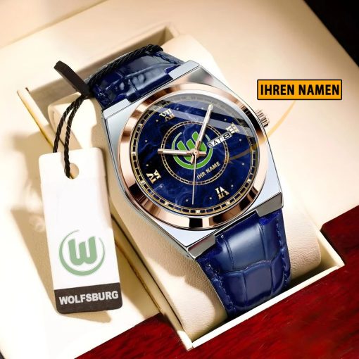 VfL Wolfsburg Individueller Name Neue Edition Signature-Uhr