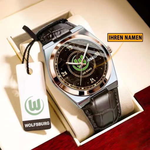 VfL Wolfsburg Individueller Name Neue Edition Signature-Uhr