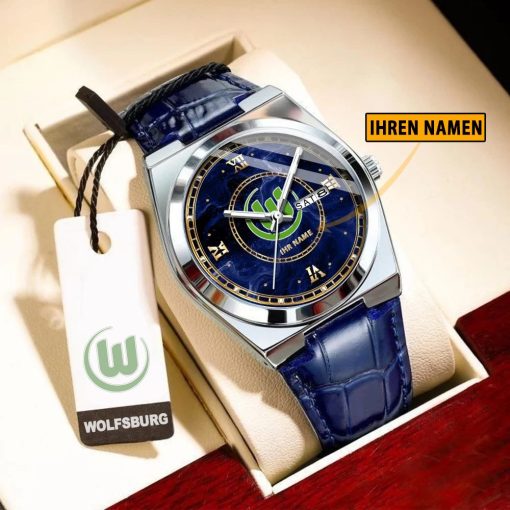 VfL Wolfsburg Individueller Name Neue Edition Signature-Uhr