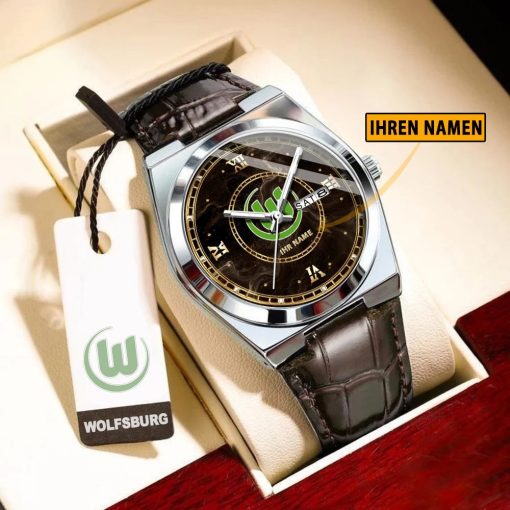 VfL Wolfsburg Individueller Name Neue Edition Signature-Uhr