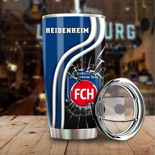 1. FC Heidenheim Individueller Name Geschenk für Fans Tumbler