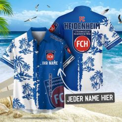 1. FC Heidenheim Individueller Name Neues Modell Aloha-Outfit