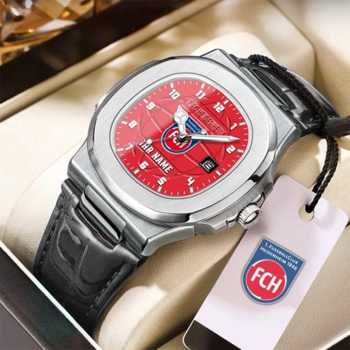 1. FC Heidenheim Individueller Name Neue Version Heritage-Uhr