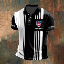 1. FC Heidenheim Individueller Name Neue Version Polo Hemd