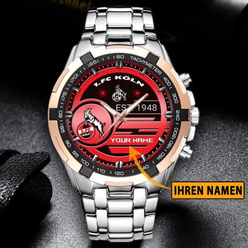 1. FC Köln Individueller Name Neue Version Stellare Uhr 1. FC Köln Individueller Name Neue Version Stellare Uhr