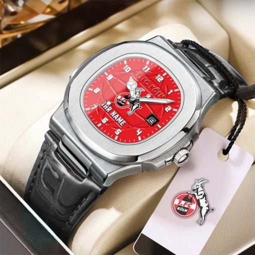 1. FC Köln Individueller Name Neue Version Heritage-Uhr