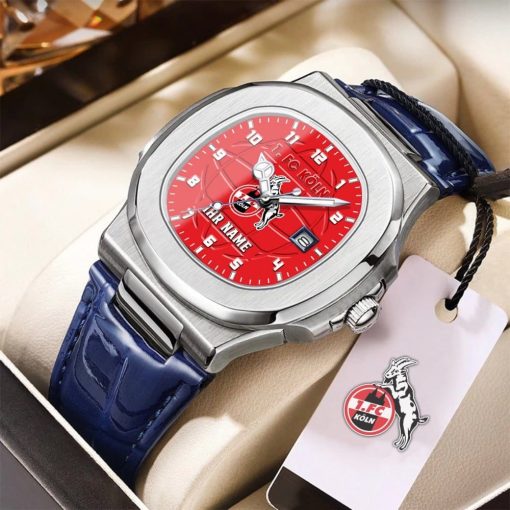 1. FC Köln Individueller Name Neue Version Heritage-Uhr
