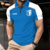 1. FC Magdeburg Individueller Name Modernes Sport – Reißverschluss Poloshirt
