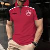 1. FC Nürnberg Individueller Name Modernes Sport – Reißverschluss Poloshirt