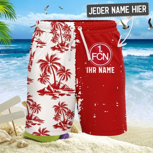 1. FC Nürnberg Individueller Name Neues Modell Aloha-Outfit