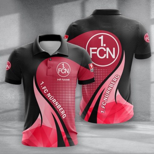 1. FC Nürnberg Individueller Name Neues Modell Polo Hemd