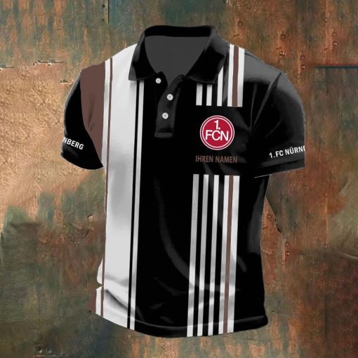1. FC Nürnberg Individueller Name Neue Version Polo Hemd