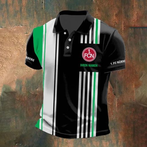1. FC Nürnberg Individueller Name Neue Version Polo Hemd