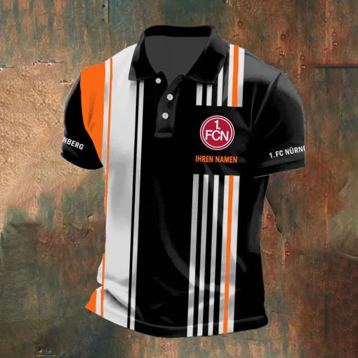 1. FC Nürnberg Individueller Name Neue Version Polo Hemd