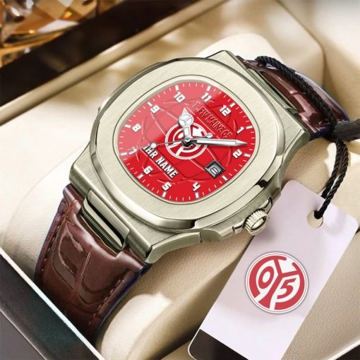 1. FSV Mainz 05 Individueller Name Neue Version Heritage-Uhr