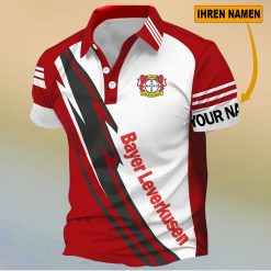 Bayer 04 Leverkusen Individueller Name Neues Design Polo Hemd